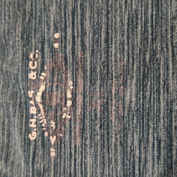 3/$20 G.H. Bass & Co Green Fishing Shirt - Picture 4 of 4